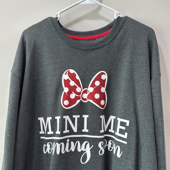 Disney Maternity Sweatshirt with Minnie Mouse Graphic Detail - Picture 2 of 9